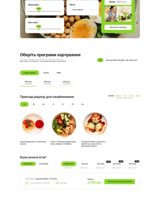Фото сайту Avocado Food - 1